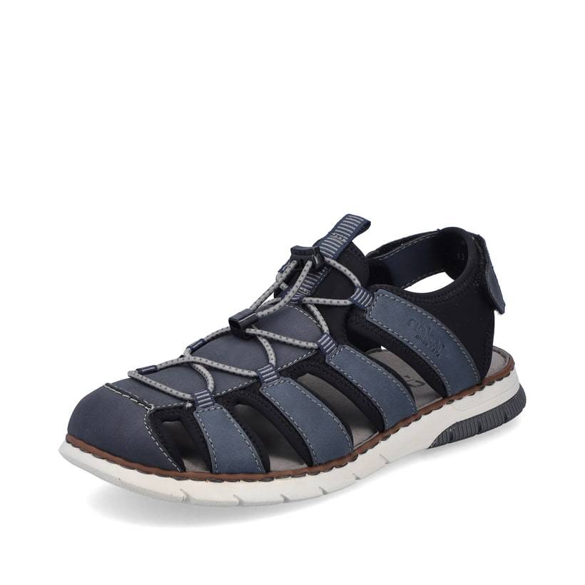 Rieker Artikelnummer 25246-14 Rieker Herren Trekkingsandalen Stahlblau
