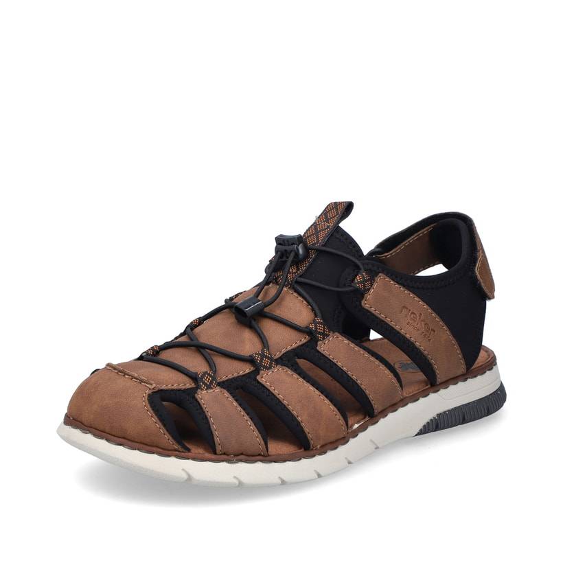 Rieker Artikelnummer 25246-24 Rieker Herren Trekkingsandalen Nussbraun