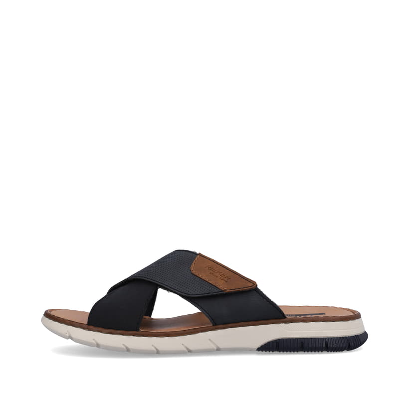 Rieker Artikelnummer 25283-14 Rieker Herren Pantoletten ozeanblau