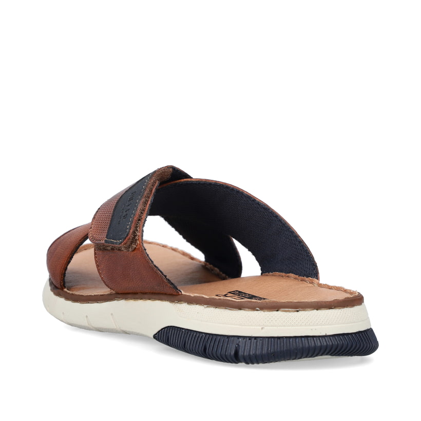 Rieker Artikelnummer 25283-23 Rieker Herren Pantoletten Kastanienbraun