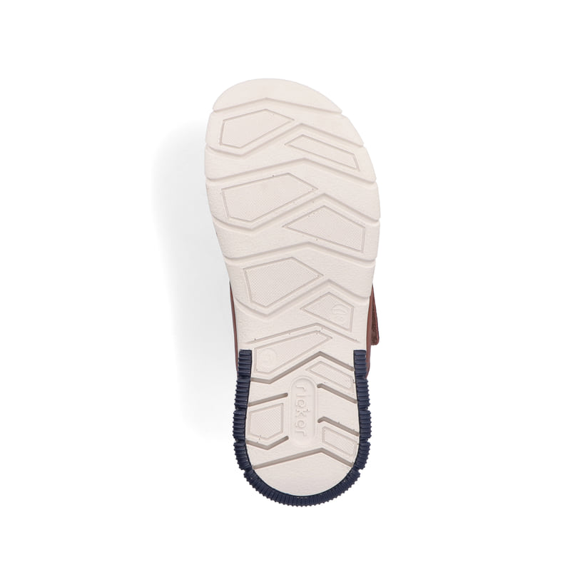 Rieker Artikelnummer 25283-23 Rieker Herren Pantoletten Kastanienbraun