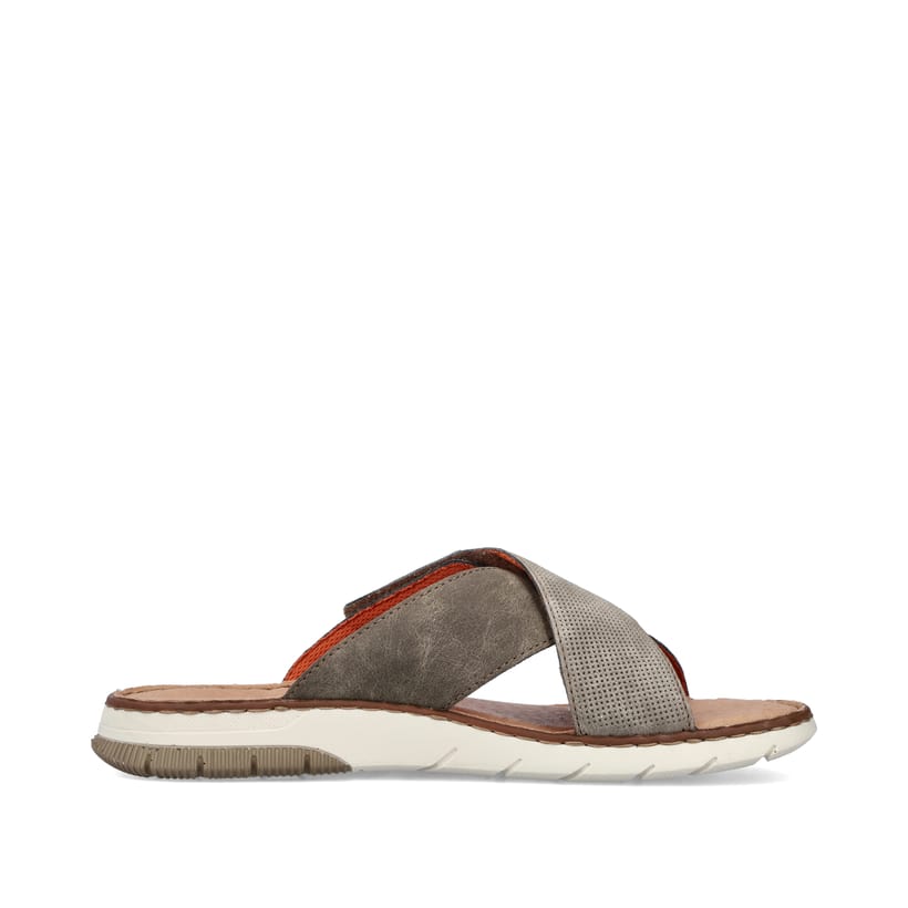 Rieker Artikelnummer 25283-25 Rieker Herren Pantoletten Nussbraun