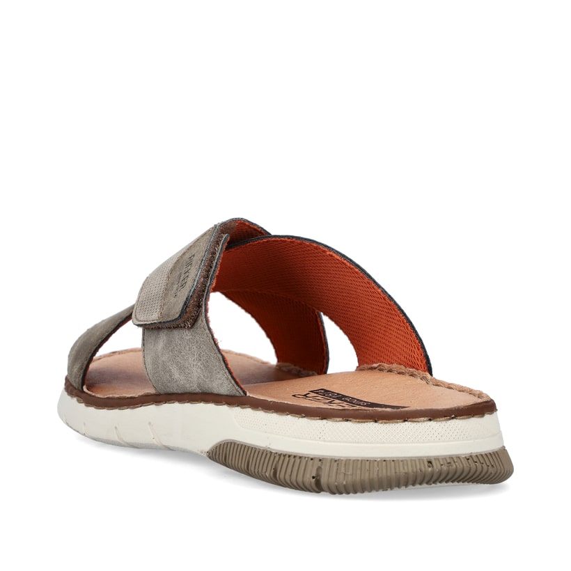 Rieker Artikelnummer 25283-25 Rieker Herren Pantoletten Nussbraun