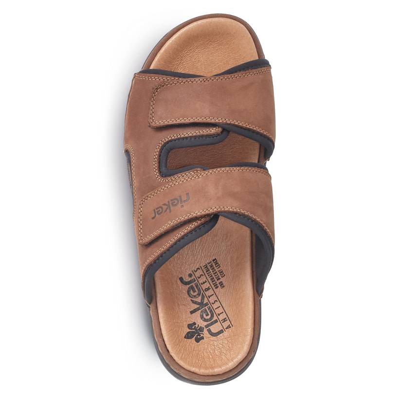 Rieker Artikelnummer 25559-25 Rieker Herren Pantoletten Nussbraun