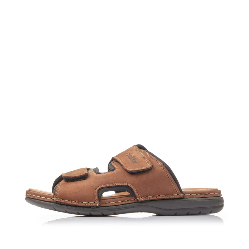 Rieker Artikelnummer 25559-25 Rieker Herren Pantoletten nussbraun