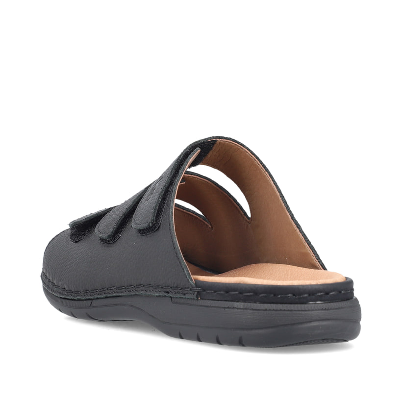 Rieker Artikelnummer 25569-00 Rieker Herren Pantoletten Schwarzgrau