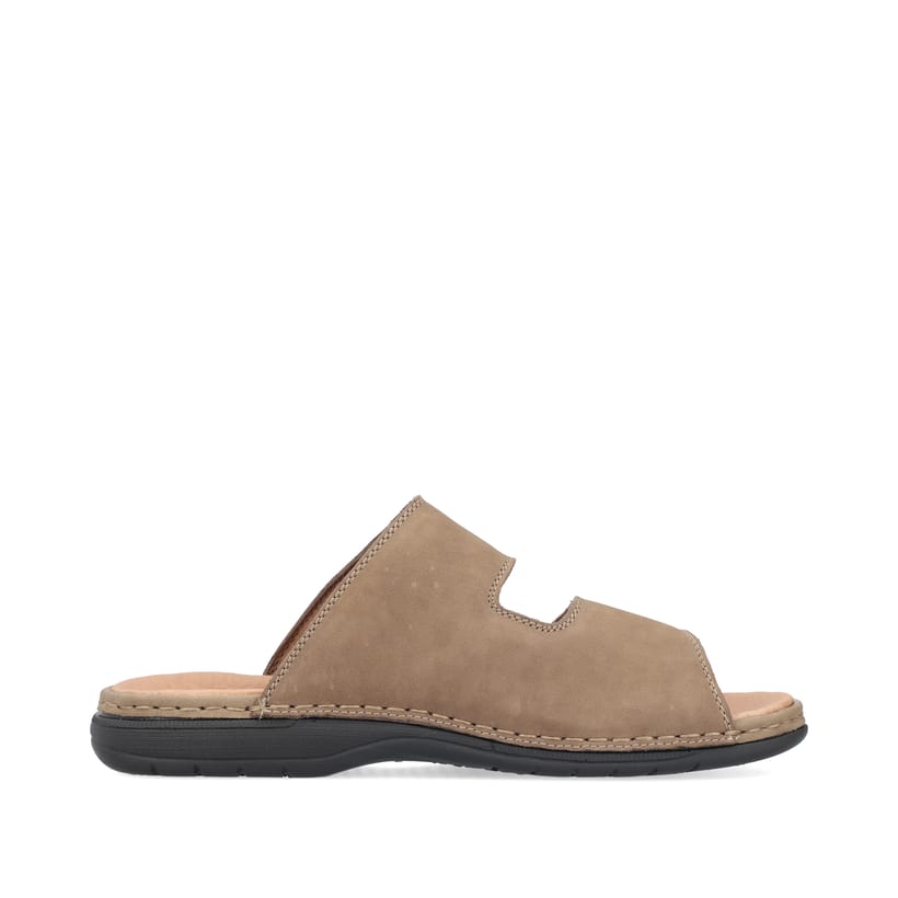 Rieker Artikelnummer 25594-25 Rieker Herren Pantoletten Champagner