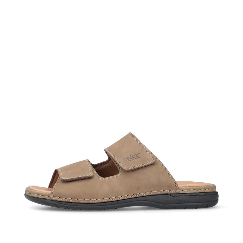 Rieker Artikelnummer 25594-25 Rieker Herren Pantoletten champagner