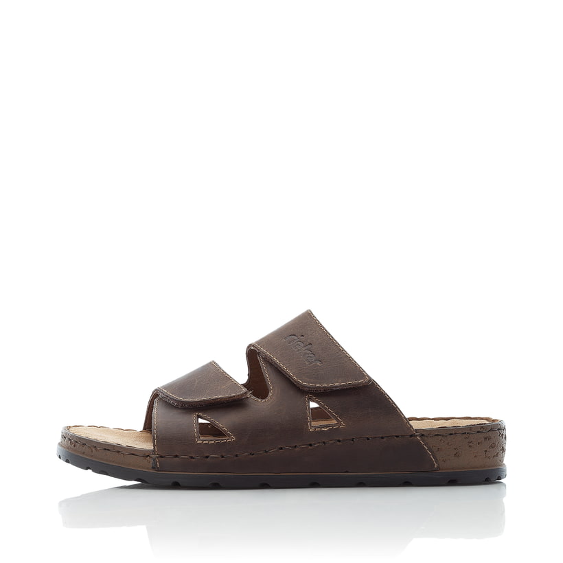 Rieker Artikelnummer 25691-25 Rieker Herren Pantoletten tabakbraun