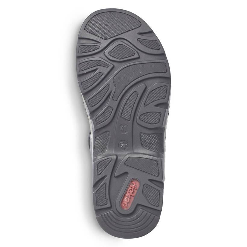 Rieker Artikelnummer 26154-14 Rieker Herren Trekkingsandalen Asphaltgrau