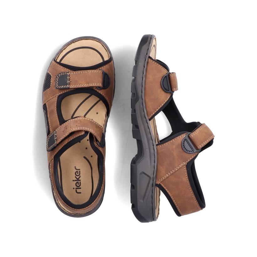 Rieker Artikelnummer 26156-25 Rieker Herren Trekkingsandalen Nussbraun