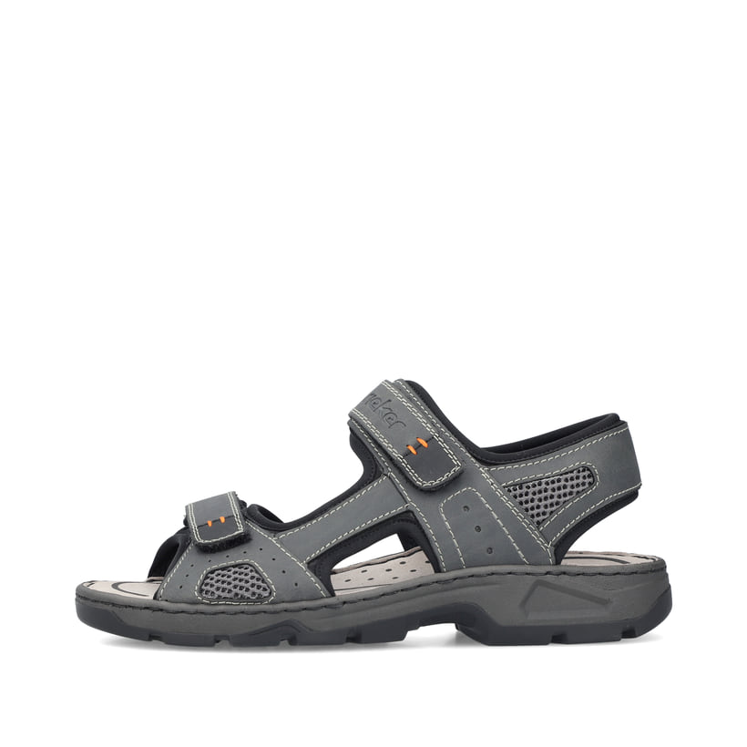 Rieker Artikelnummer 26156-47 Rieker Herren Trekkingsandalen dunkelgrau