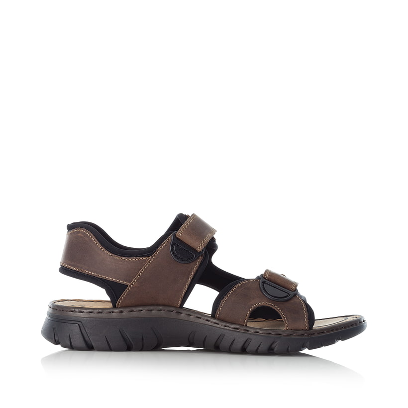 Rieker Artikelnummer 26761-26 Rieker Herren Trekkingsandalen Dunkelbraun