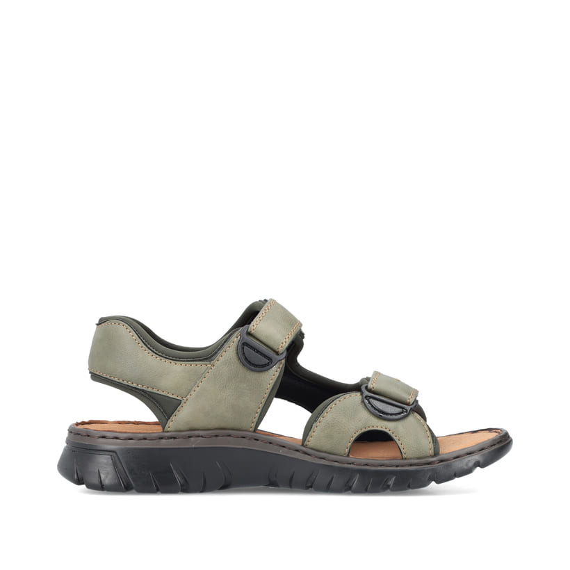 Rieker Artikelnummer 26761-54 Rieker Herren Trekkingsandalen Grüngrau