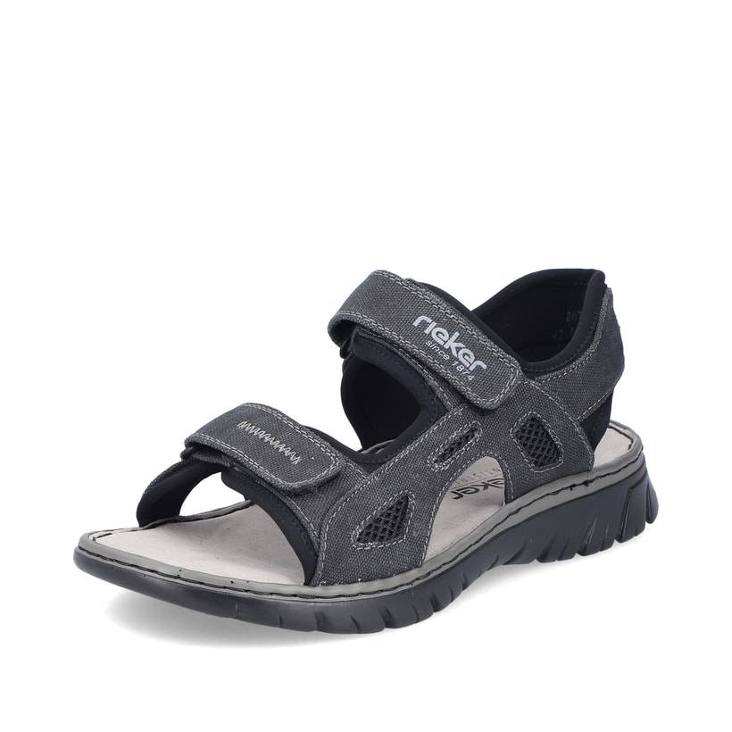 Rieker Artikelnummer 26763-45 Rieker Herren Trekkingsandalen Steingrau