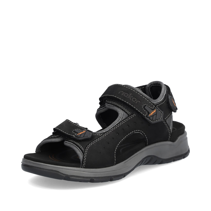 Rieker Artikelnummer 26951-00 Rieker Herren Trekkingsandalen Nachtschwarz