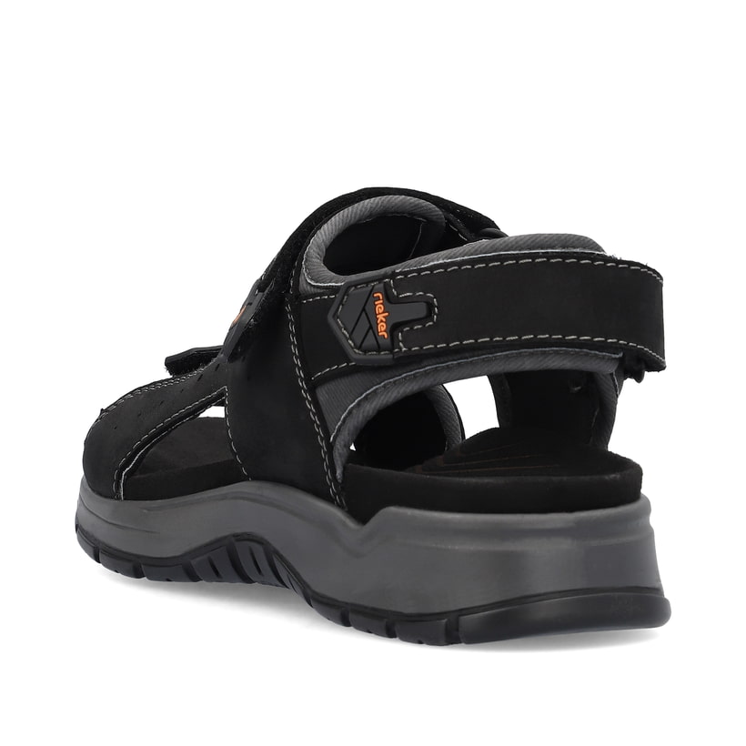 Rieker Artikelnummer 26951-00 Rieker Herren Trekkingsandalen Nachtschwarz
