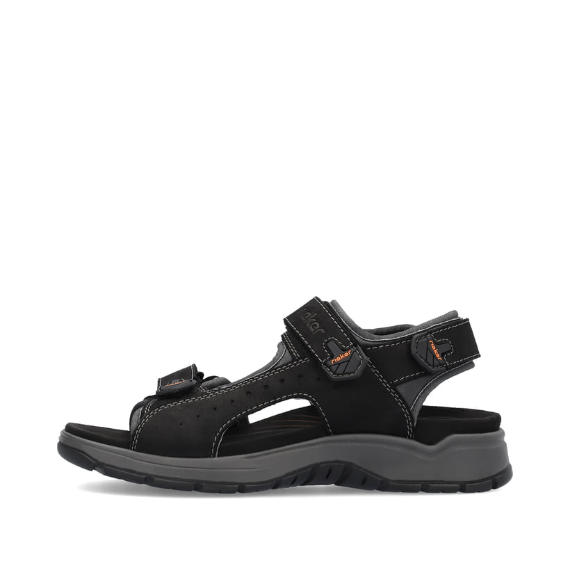 Rieker Artikelnummer 26951-00 Rieker Herren Trekkingsandalen nachtschwarz