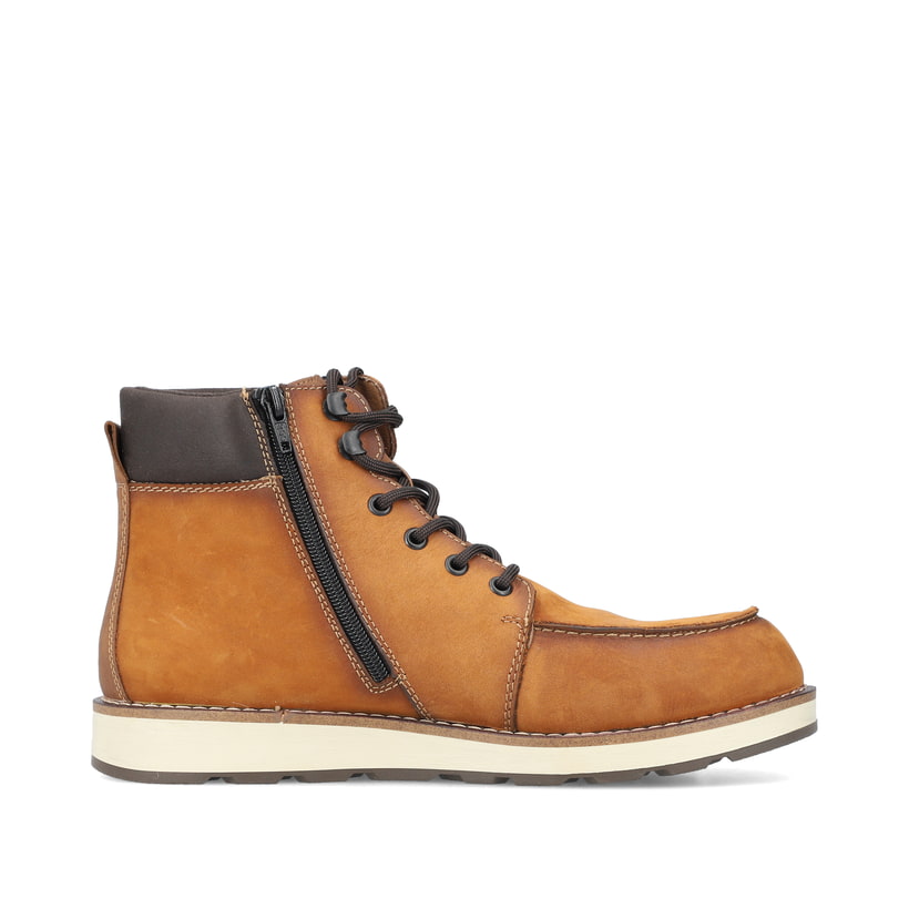 Rieker Artikelnummer 30020-68 Rieker Herren Schnürstiefel Kamelbraun