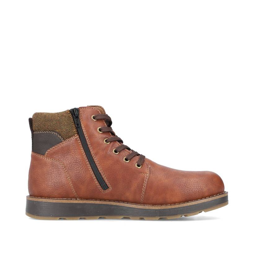 Rieker Artikelnummer 30040-24 Rieker Herren Schnürstiefel Fuchsbraun