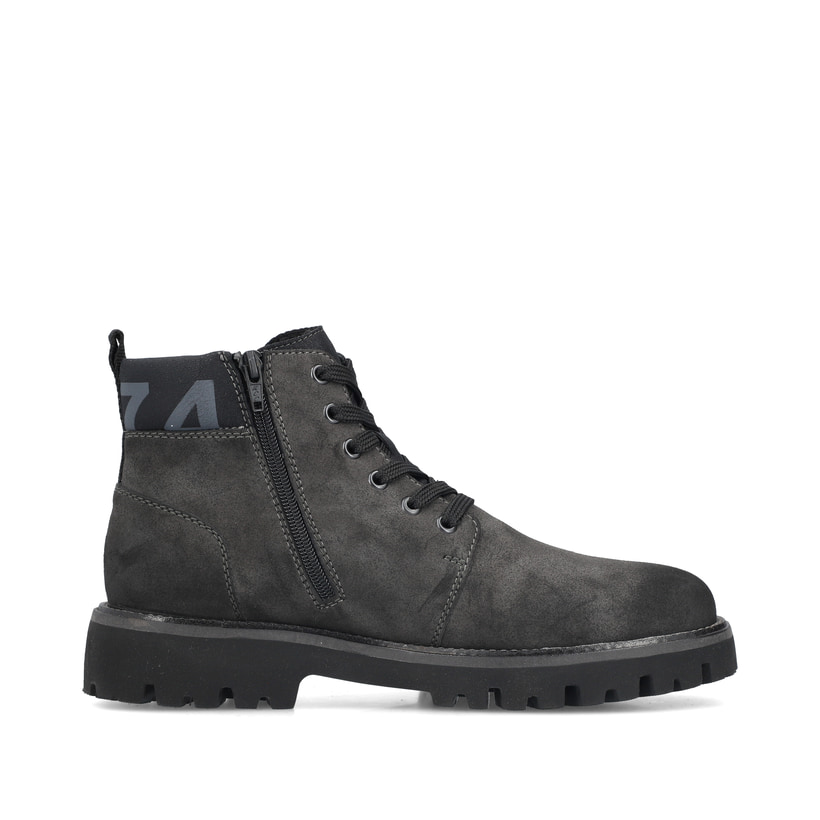 Rieker Artikelnummer 30440-45 Rieker Herren Schnürstiefel Graphitgrau
