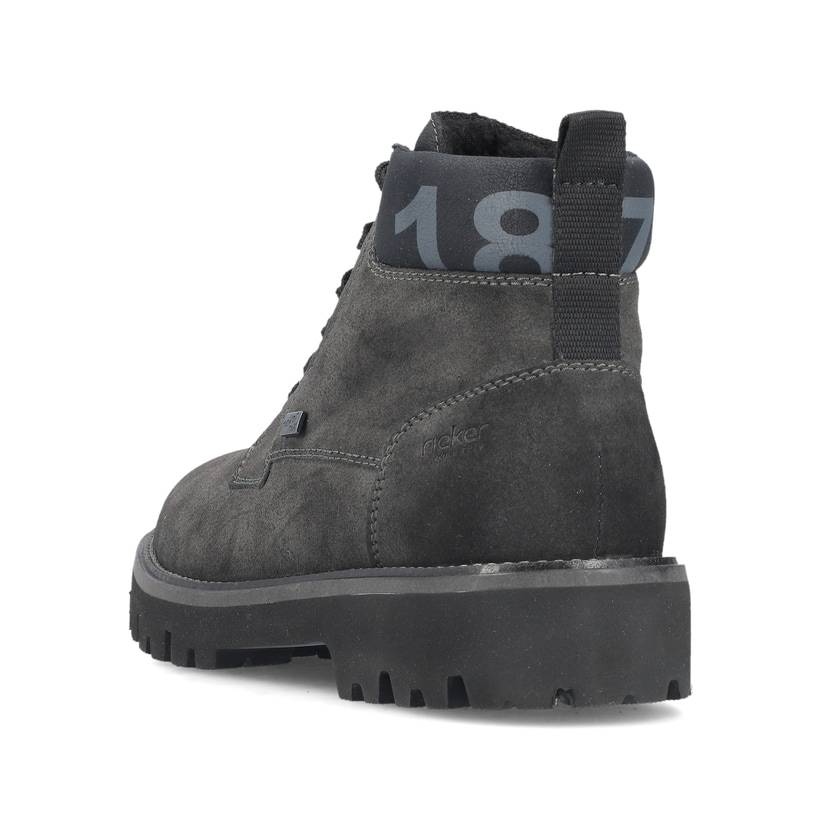 Rieker Artikelnummer 30440-45 Rieker Herren Schnürstiefel Graphitgrau