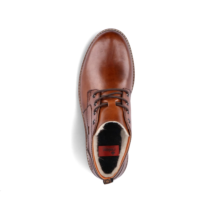 Rieker Artikelnummer 30524-23 Rieker Herren Schnürschuhe Karamellbraun
