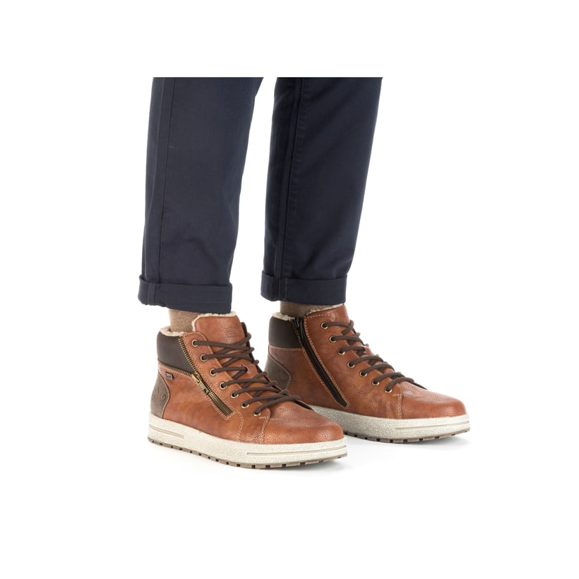 Rieker Artikelnummer 30705-25 Rieker Herren Schnürschuhe Karamellbraun