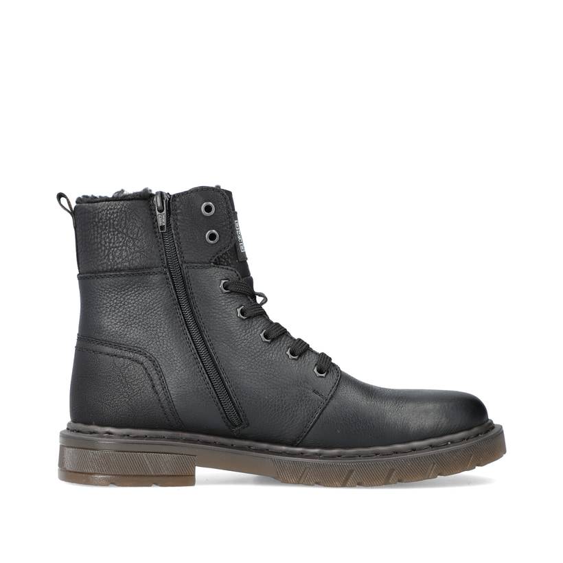 Rieker Artikelnummer 31602-00 Rieker Herren Schnürstiefel Graphitschwarz