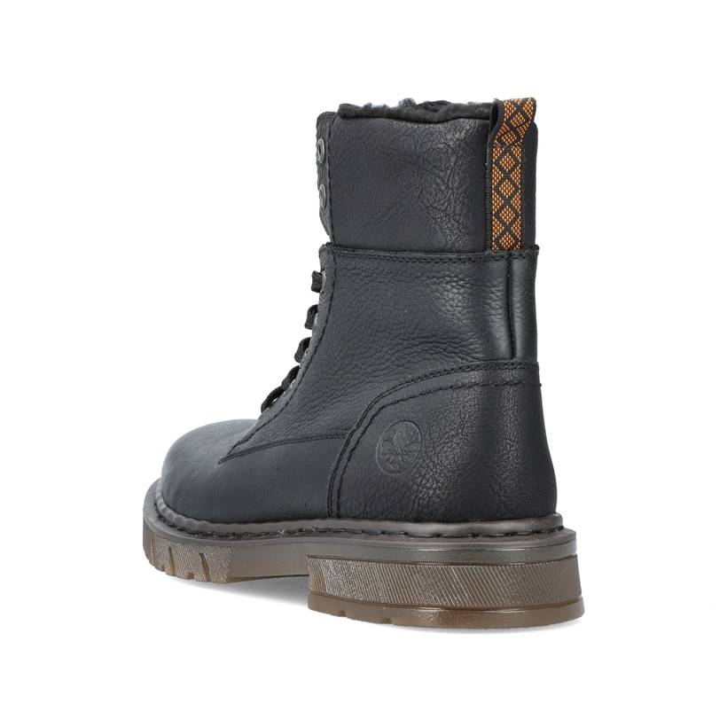 Rieker Artikelnummer 31602-00 Rieker Herren Schnürstiefel Graphitschwarz