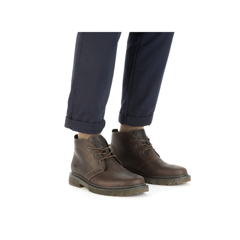 Rieker Artikelnummer 31640-25 Rieker Herren Schnürstiefel Dunkelbraun