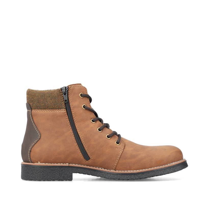 Rieker Artikelnummer 32030-24 Rieker Herren Schnürstiefel Nougatbraun