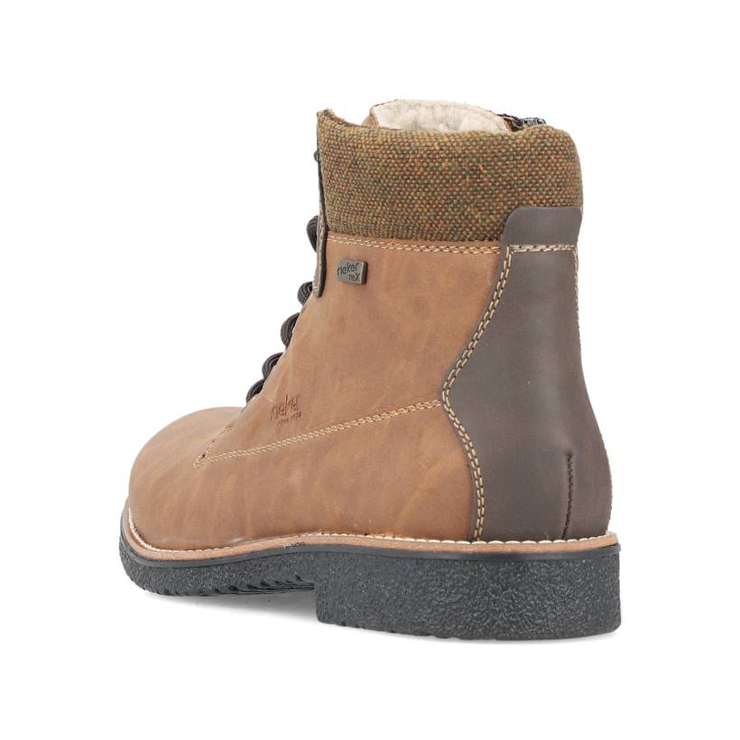Rieker Artikelnummer 32030-24 Rieker Herren Schnürstiefel Nougatbraun