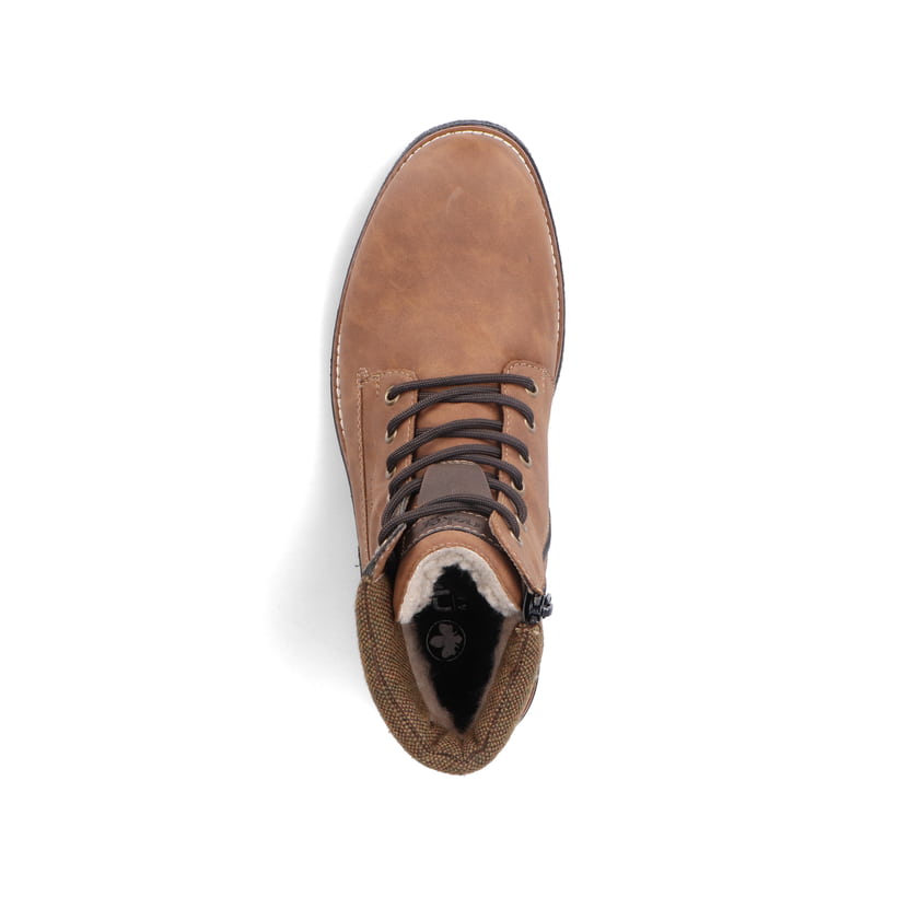 Rieker Artikelnummer 32030-24 Rieker Herren Schnürstiefel Nougatbraun