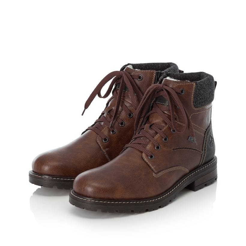 Rieker Artikelnummer 32031-25 Rieker Herren Schnürstiefel kastanienbraun