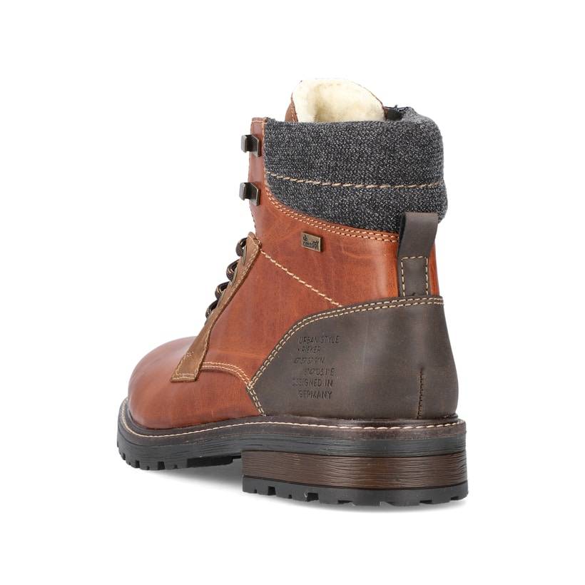 Rieker Artikelnummer 32040-25 Rieker Herren Schnürstiefel Fuchsbraun