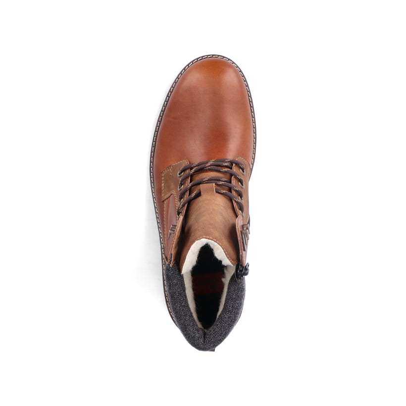 Rieker Artikelnummer 32040-25 Rieker Herren Schnürstiefel Fuchsbraun