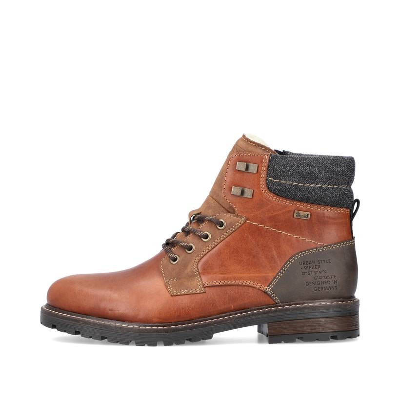 Rieker Artikelnummer 32040-25 Rieker Herren Schnürstiefel Fuchsbraun