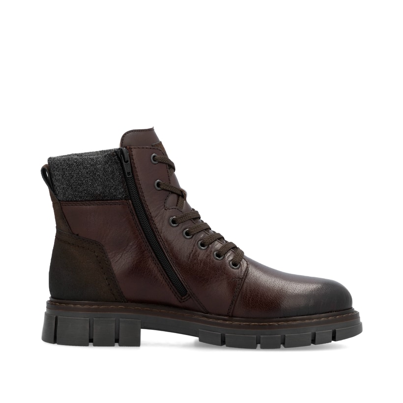 Rieker Artikelnummer 32205-25 Rieker Herren Schnürstiefel Dunkelbraun