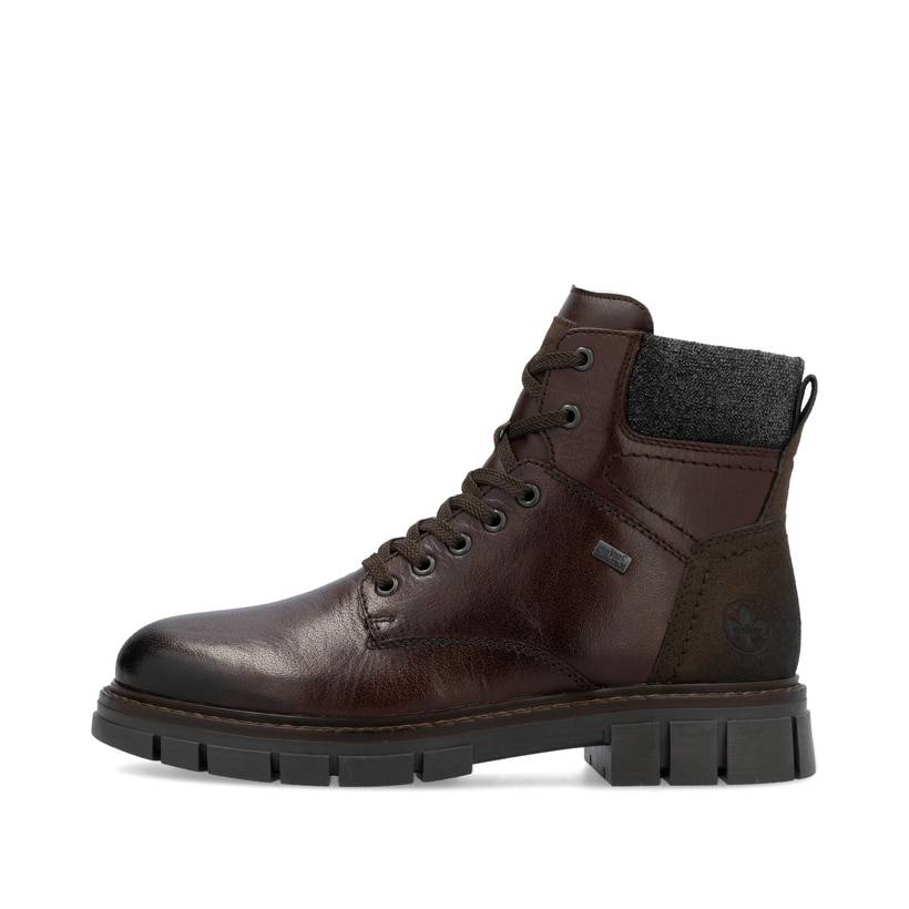 Rieker Artikelnummer 32205-25 Rieker Herren Schnürstiefel dunkelbraun