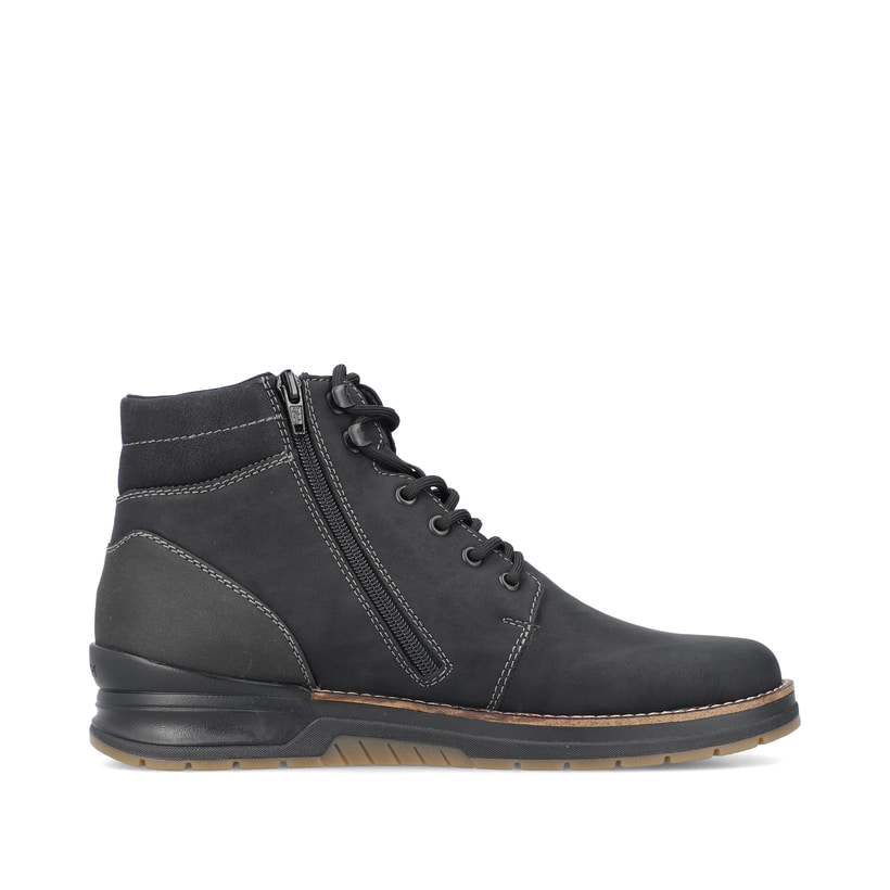 Rieker Artikelnummer 32330-00 Rieker Herren Schnürstiefel Urbanschwarz