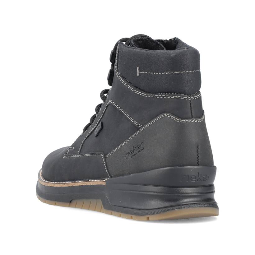 Rieker Artikelnummer 32330-00 Rieker Herren Schnürstiefel Urbanschwarz