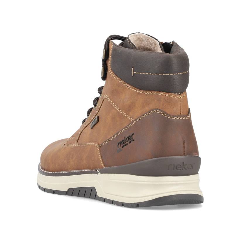 Rieker Artikelnummer 32330-24 Rieker Herren Schnürstiefel Karamellbraun