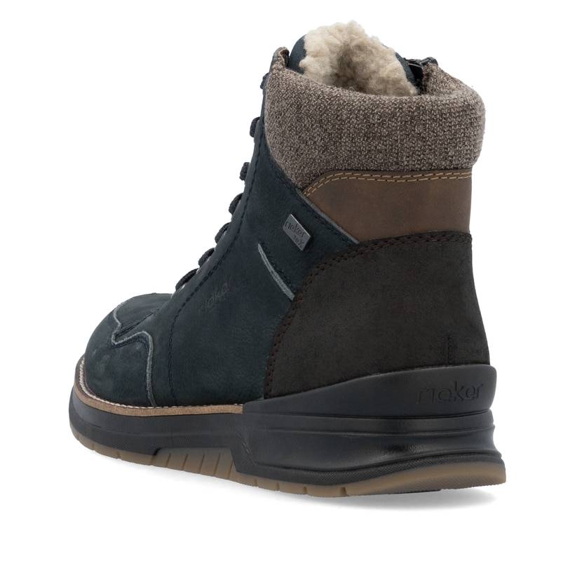 Rieker Artikelnummer 32344-14 Rieker Herren Schnürstiefel Atlantikblau