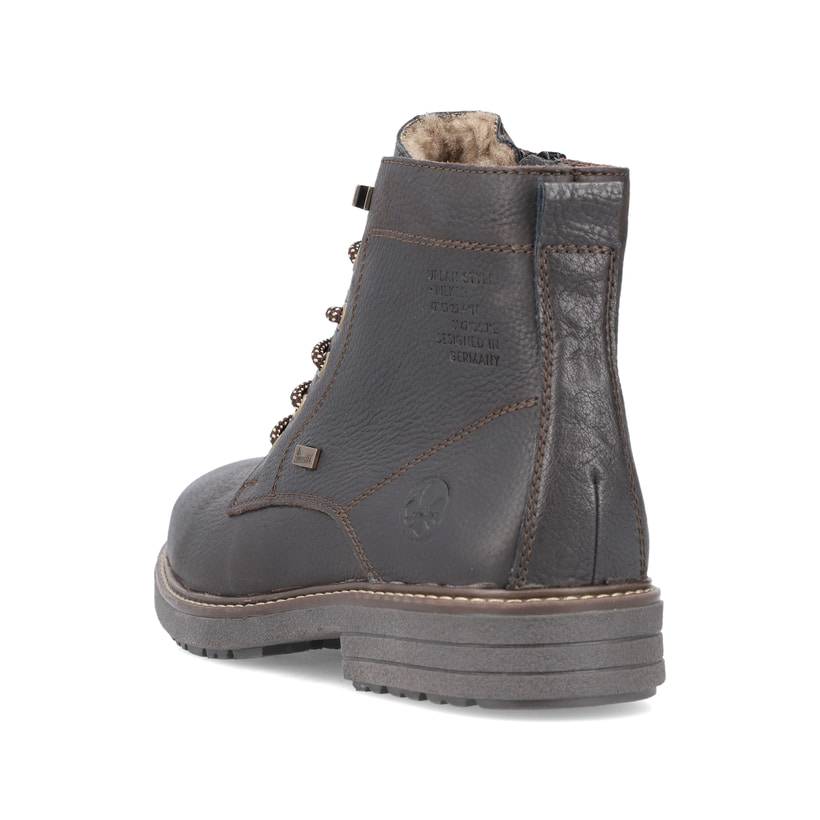 Rieker Artikelnummer 33121-25 Rieker Herren Schnürstiefel Schwarzbraun