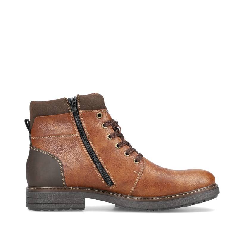 Rieker Artikelnummer 33140-25 Rieker Herren Schnürstiefel Karamellbraun