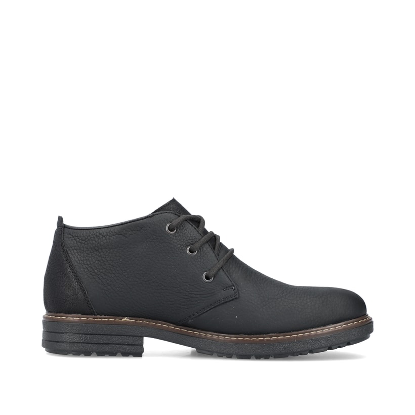 Rieker Artikelnummer 33142-00 Rieker Herren Schnürschuhe Asphaltschwarz