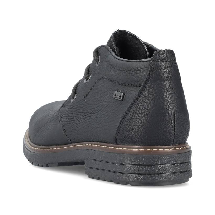 Rieker Artikelnummer 33142-00 Rieker Herren Schnürschuhe Asphaltschwarz