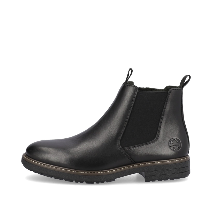 Rieker Artikelnummer 33180-00 Rieker Herren Chelsea Boots Stahlschwarz