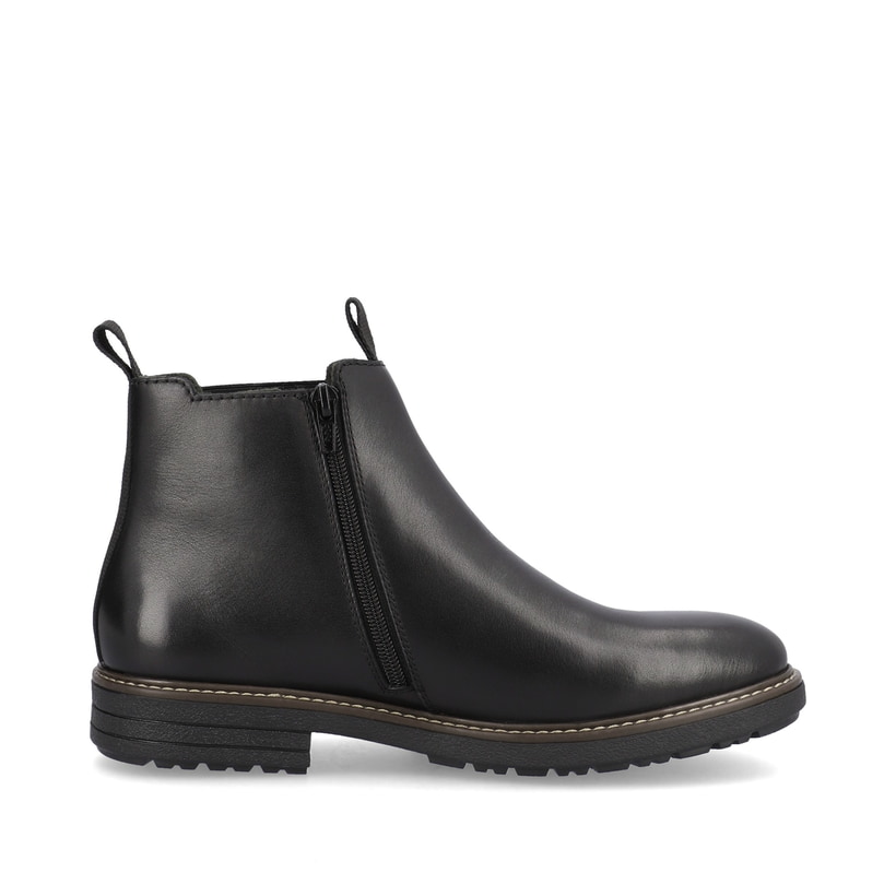 Rieker Artikelnummer 33180-00 Rieker Herren Chelsea Boots Stahlschwarz